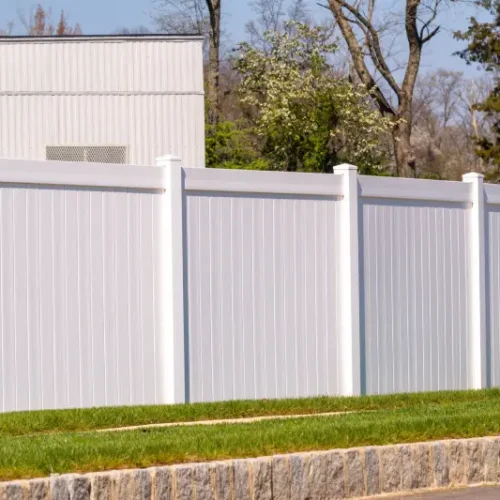 Vinyl fences